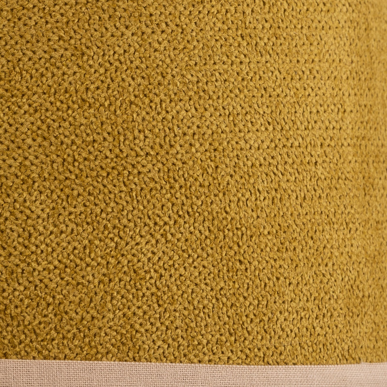 Abažur Classic S, tkan, gorčično rumene barve
