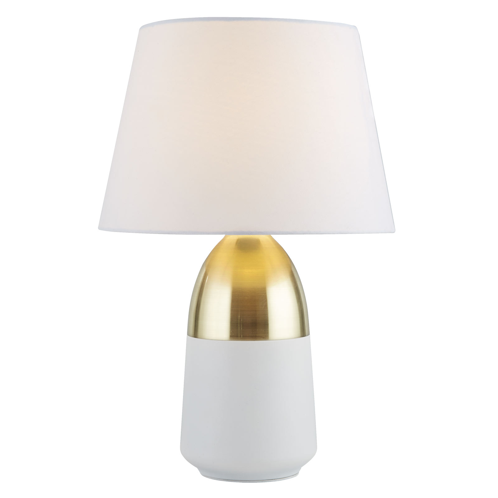 EU700340 table lamp in elegant white/brass