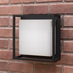 Lucande LED outdoor wall light Kuga, anthracite, metal, 25cm