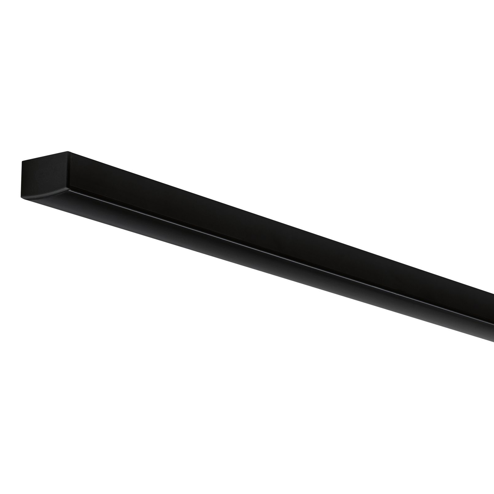 Paulmann Square profil svart diffusor svart 1 m
