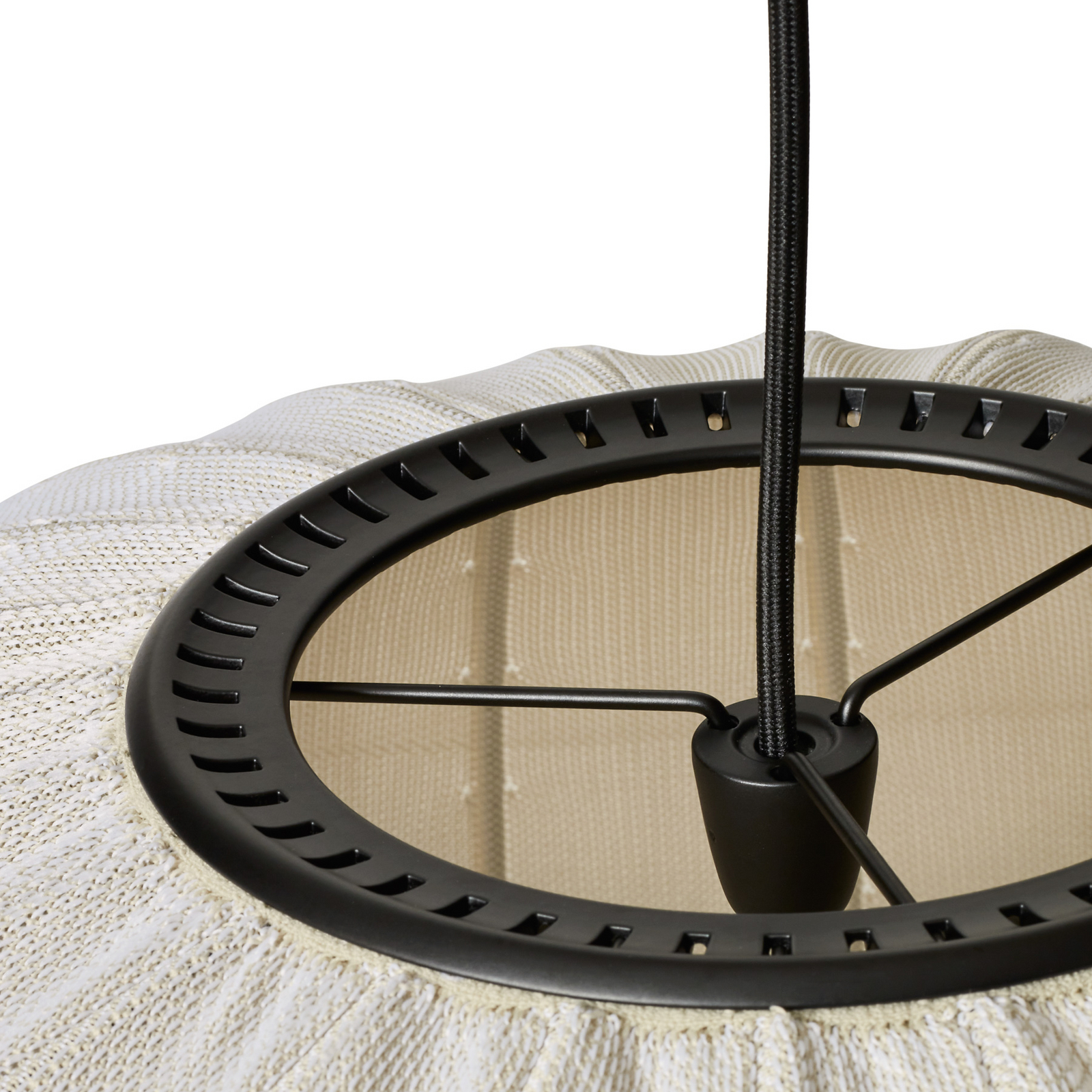 Suspension Knit-Wit 60 Round Pearl White - Made By Hand