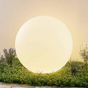 Arcchio Orlana světelná koule, IP65, bílá, velká