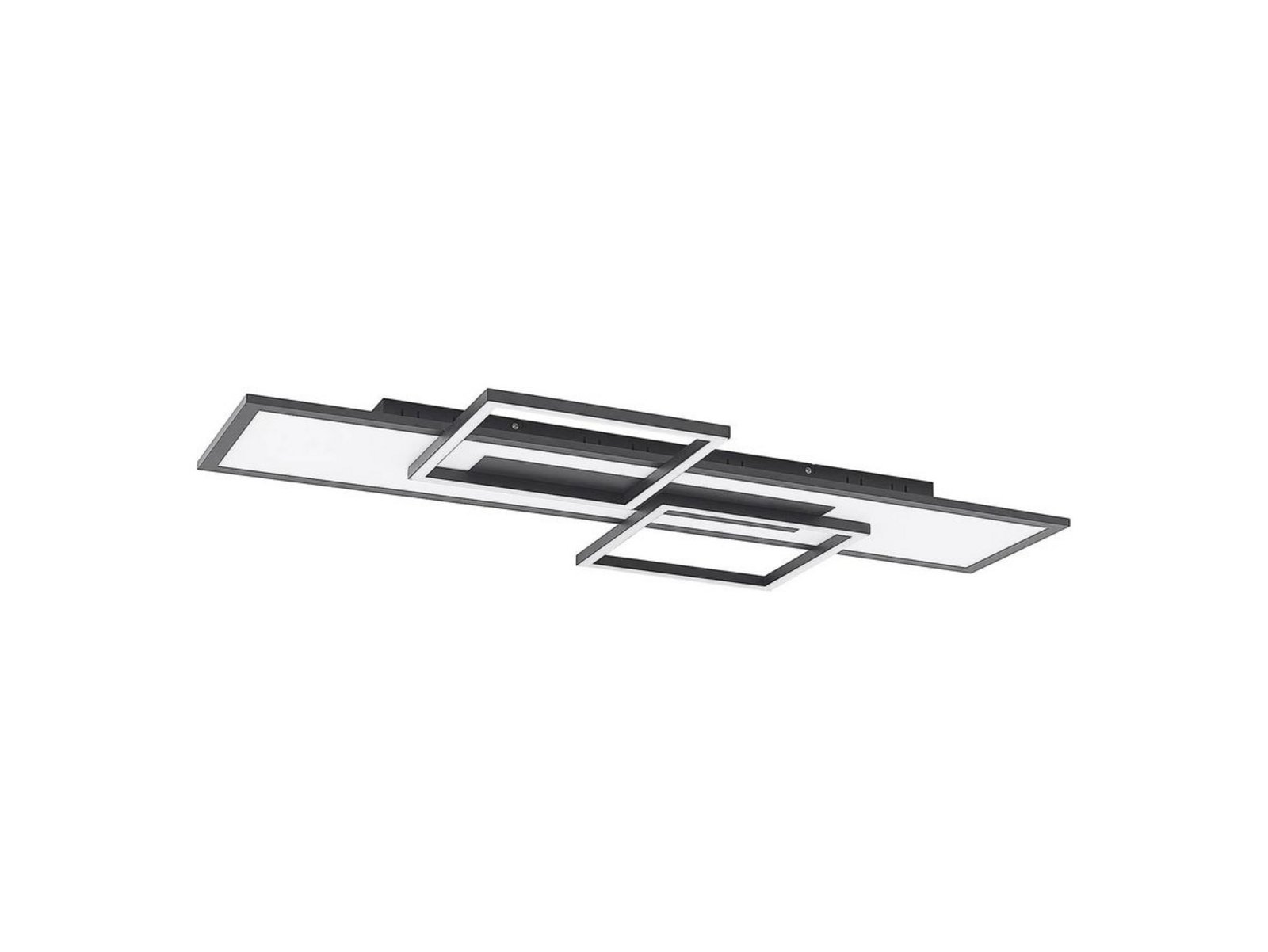 Narumi LED Ceiling Lamp L110 Black - Lucande