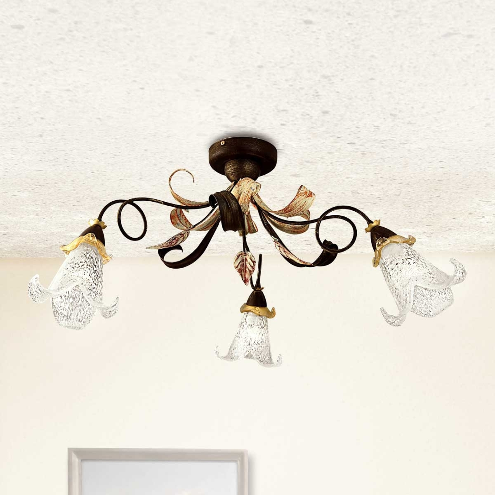 Floral ceiling light Giuseppe