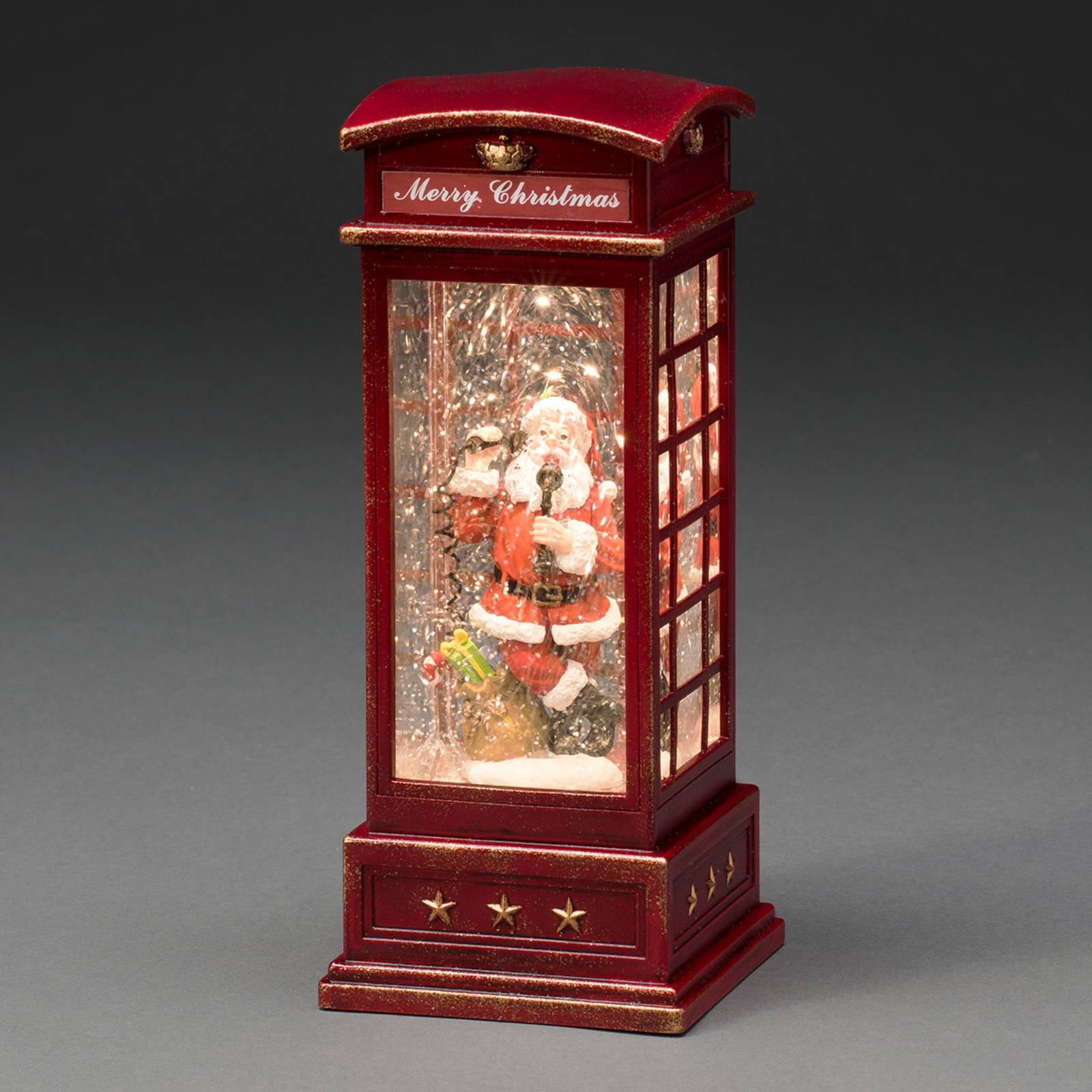  Konstsmide Christmas Led Dekoleuchte Telefonzelle M. Weihnachtsmann 