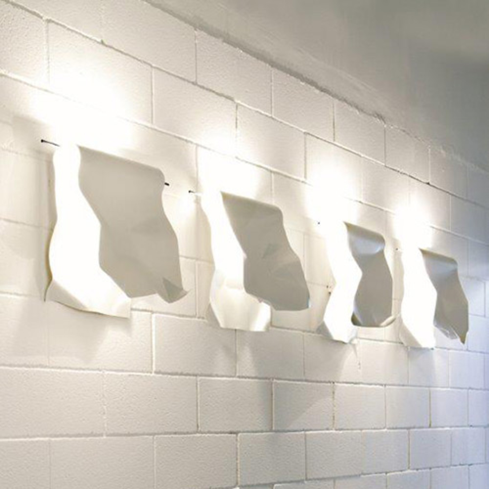 Knikerboker Stendimi - aplique de pared LED blanco 40 cm