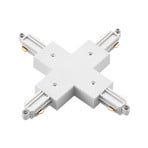 Lindby X-connector Linaro, wit, 1-fasensysteem