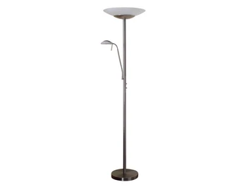 Ragna LED Stehleuchte Nickel - Lindby