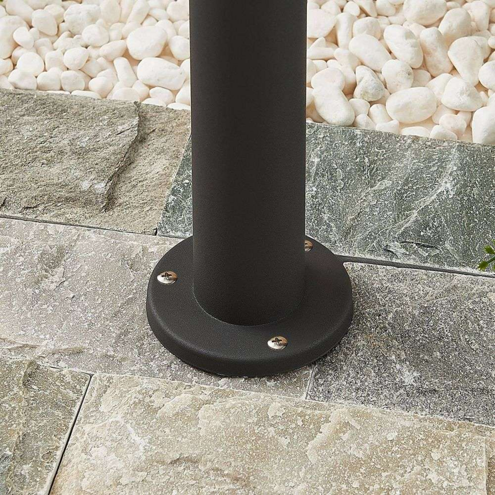 Yonan Baliza Exterior H80 Dark Grey/Clear - Lindby