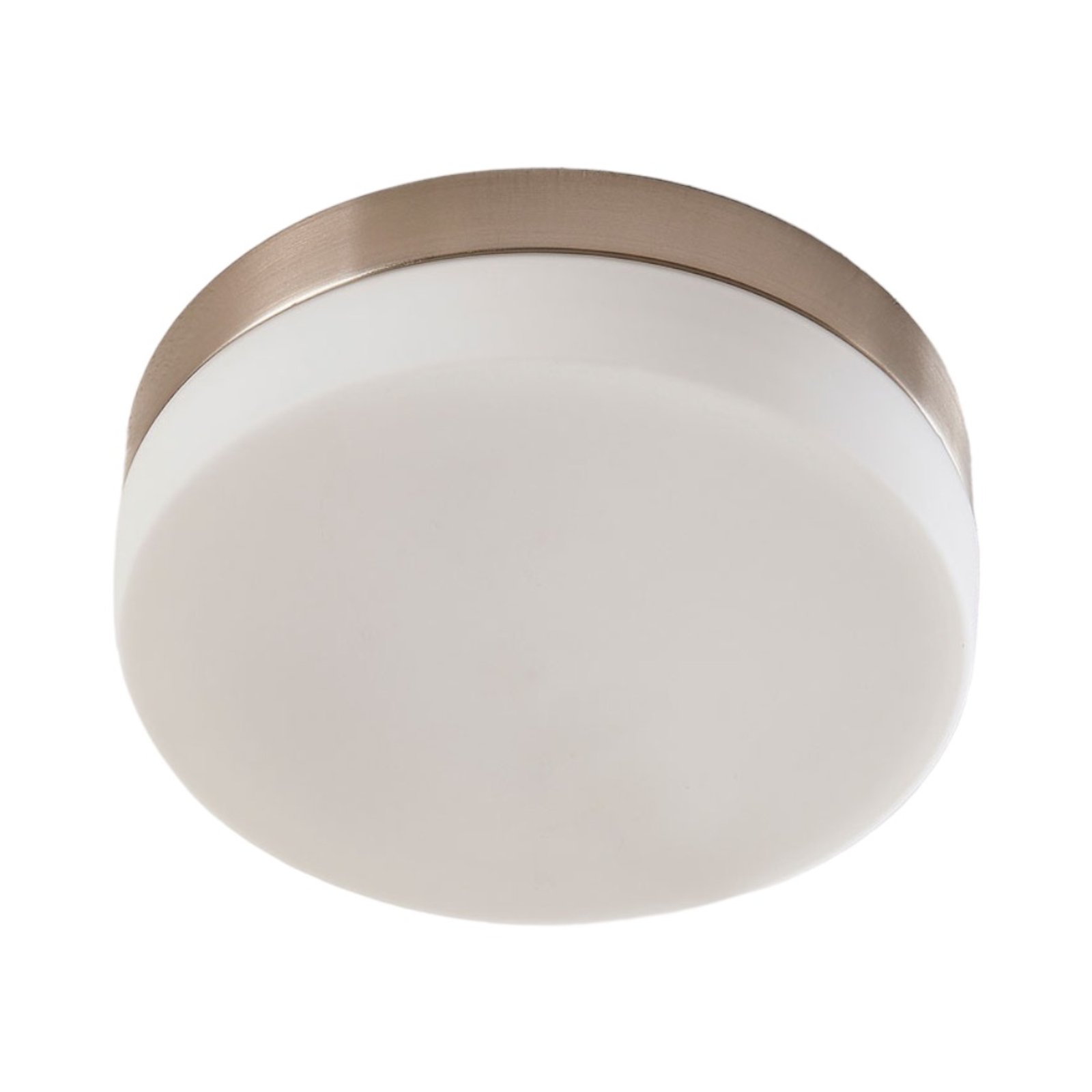 Amilia Taklampe Ø18 Opal/Nickel - Lindby