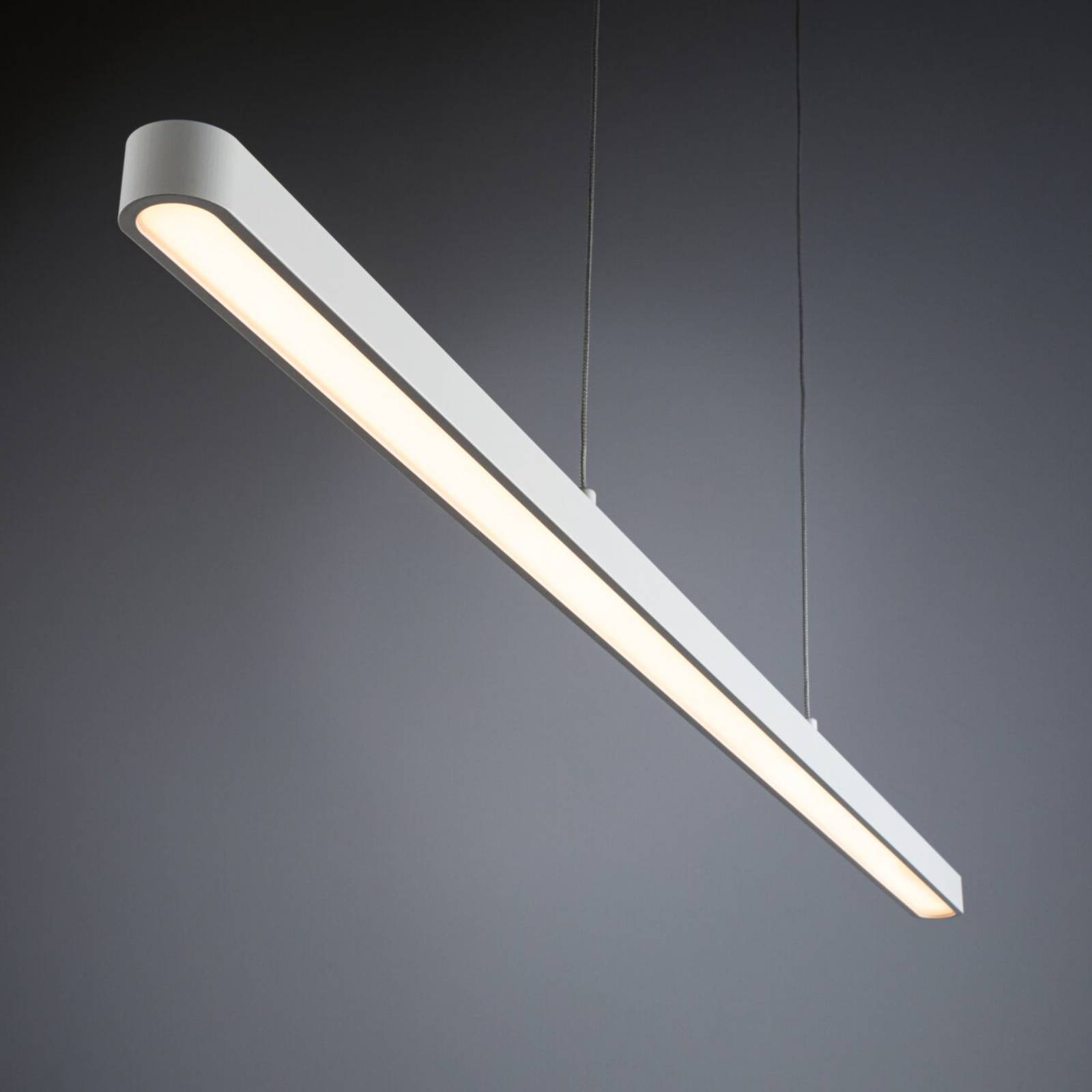 Lampa wisząca LED Paulmann Lento, biała, ściemniana, Up-&Downlight