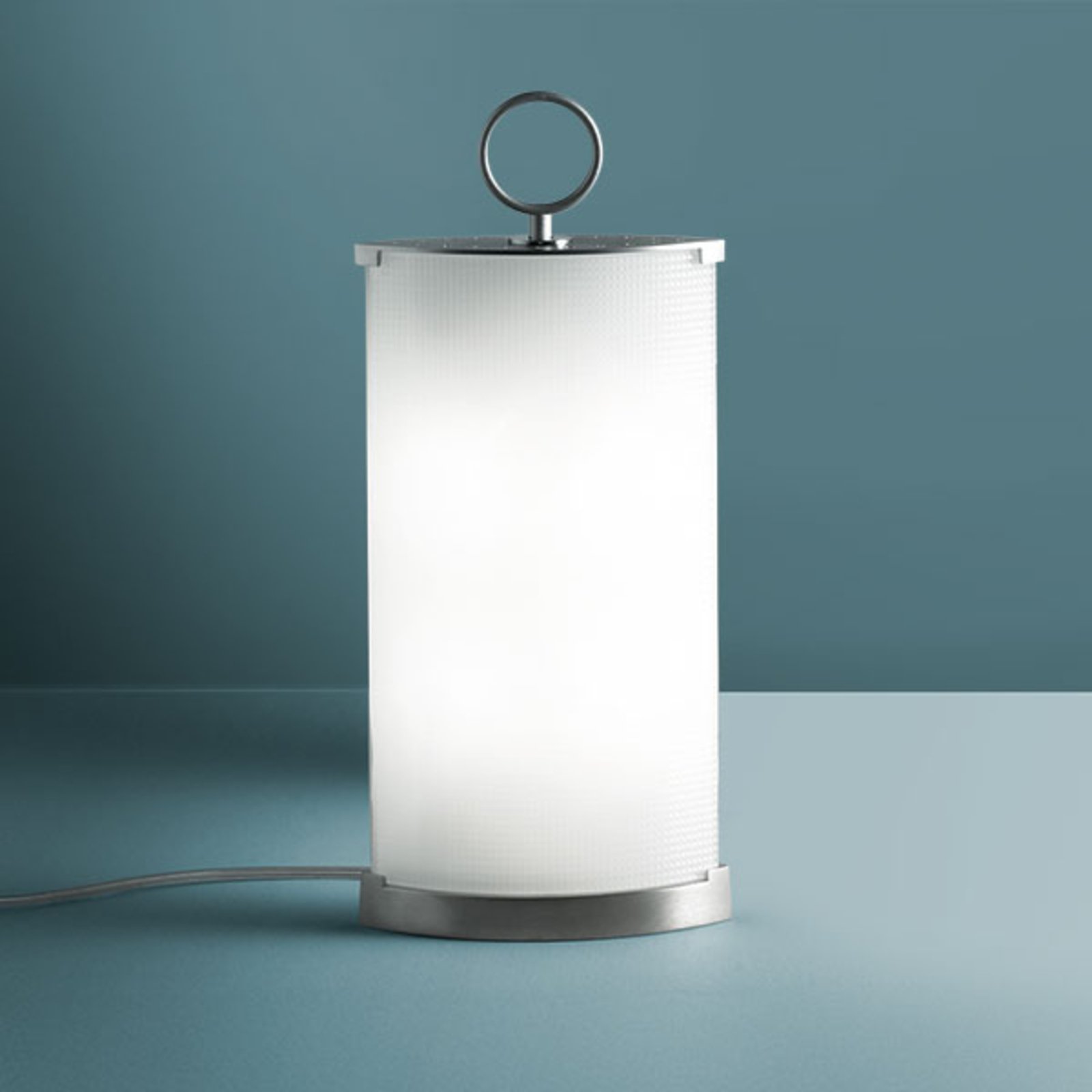 Moderna lámpara de mesa Pirellina, 39 cm