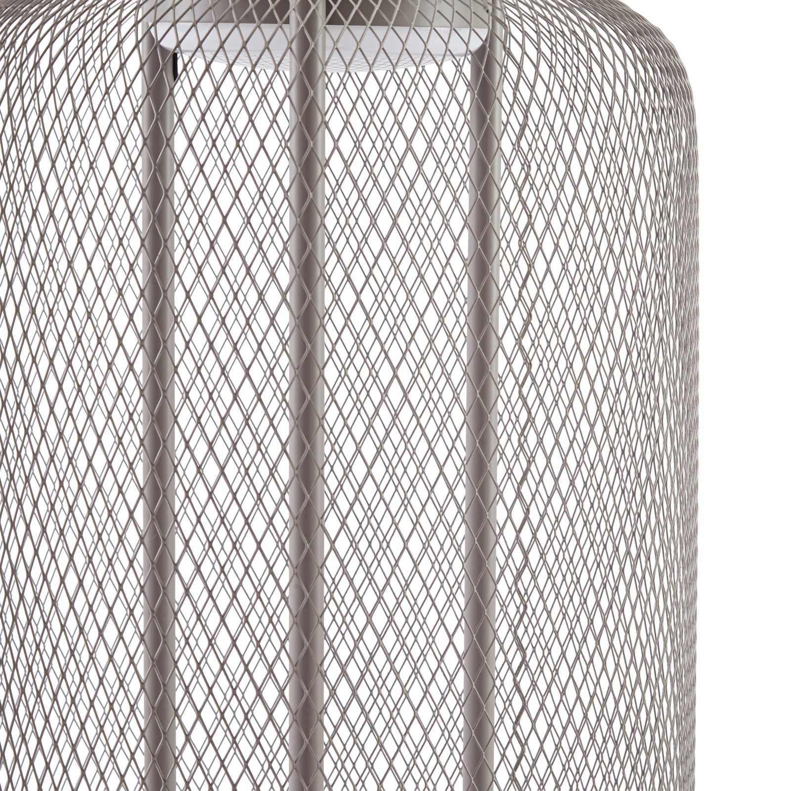 LED podna lampa Korvyn, kamenosivi, visina 80 cm, IP44 - Lucande
