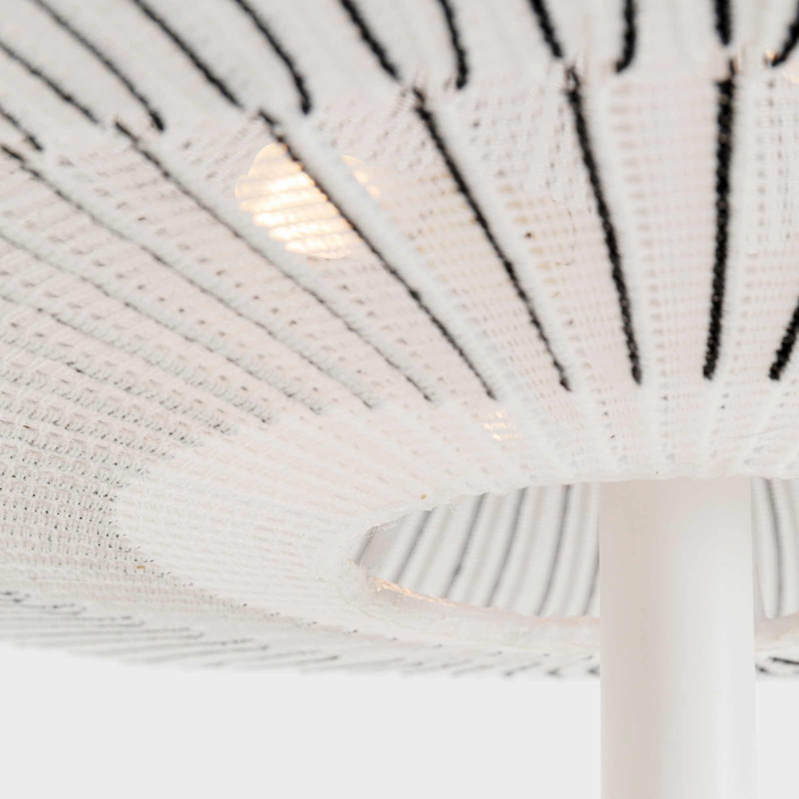 Lampe sur pied KARE Facile, blanc, acier/polyester, G9 Lampe sur pied KARE Facile, blanc, acier/polyester, G9