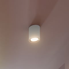 Reflektor sufitowy LED Landon Smart, biały, wysokość 14 cm