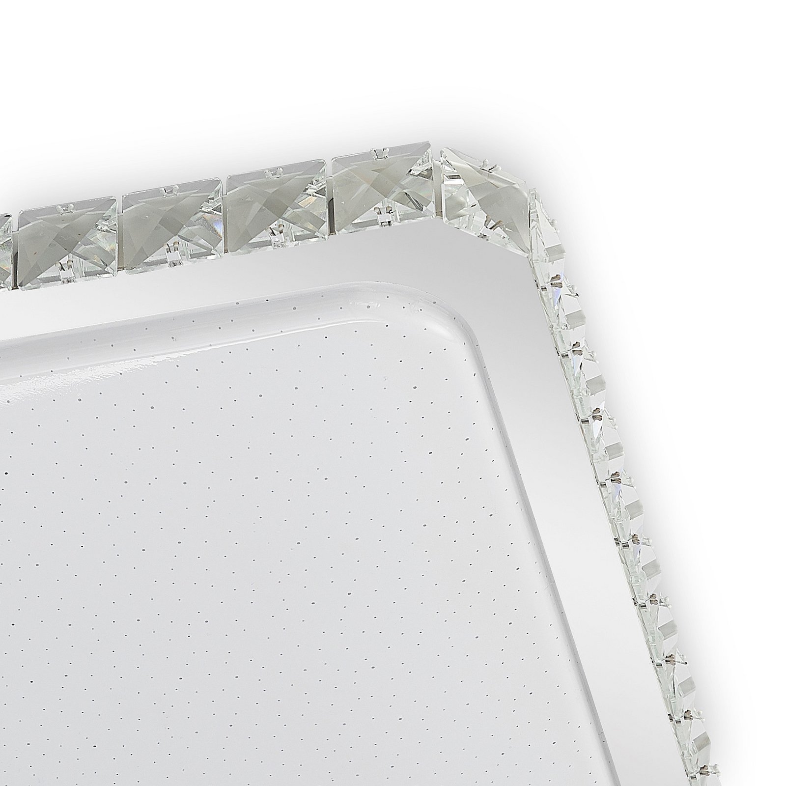 Lorand LED Ceiling Lamp White/Chrome - Lindby