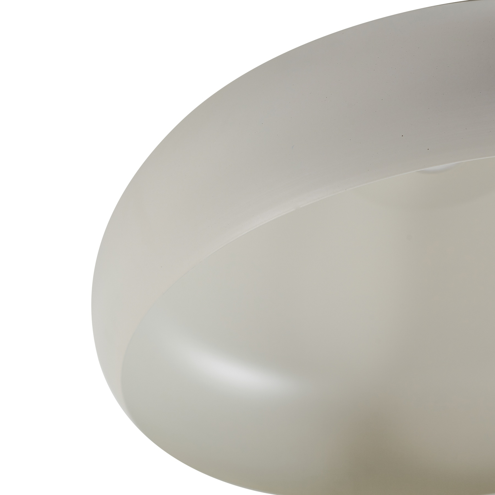 Lindby Elover taklampe, beige, Ø 45 cm, jern