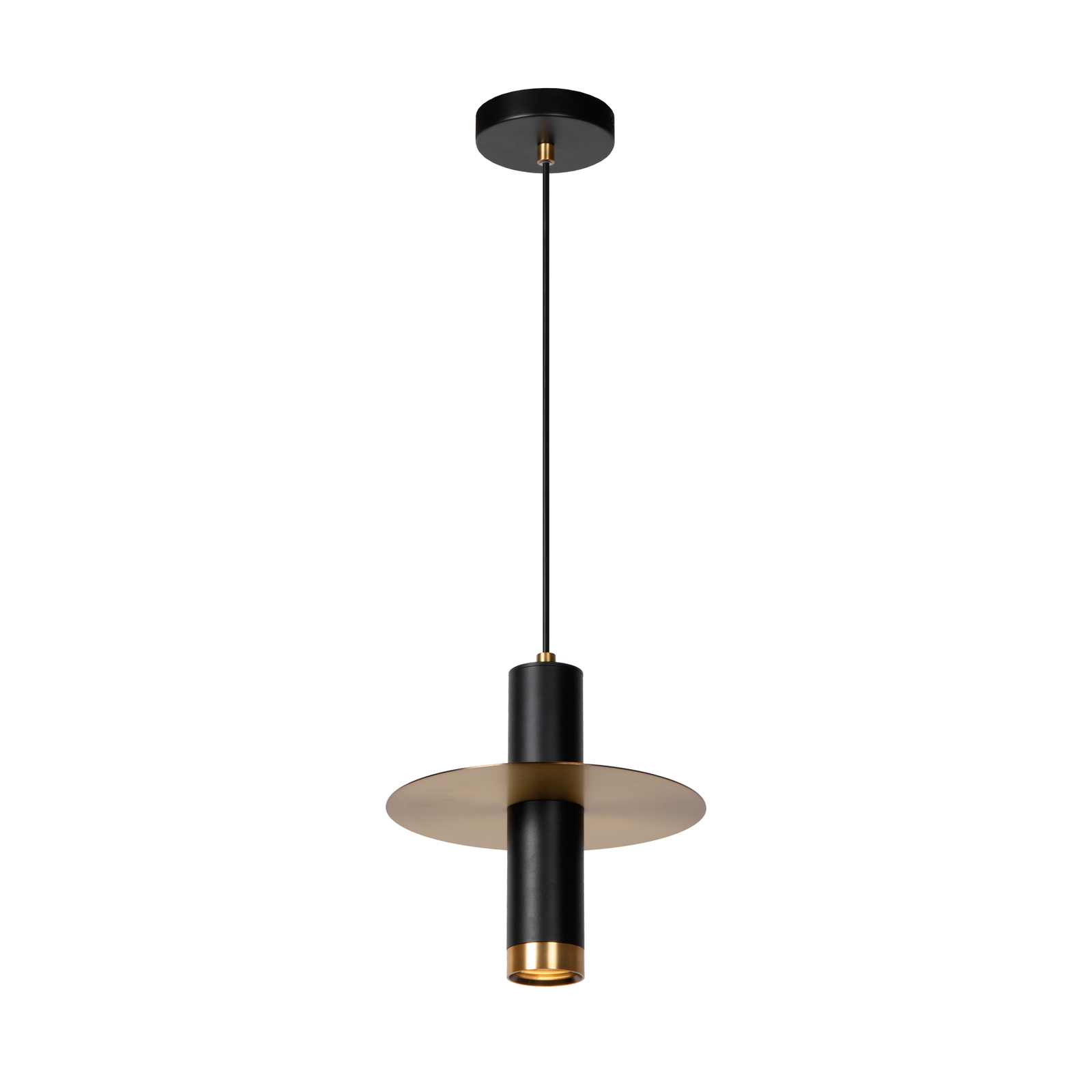 Hanglamp Selin, Ø 25 cm, IP44, zwart
