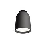 Plafonnier d'extérieur LED Nut de Bover, noir, aluminium/acier, Ø 10 cm