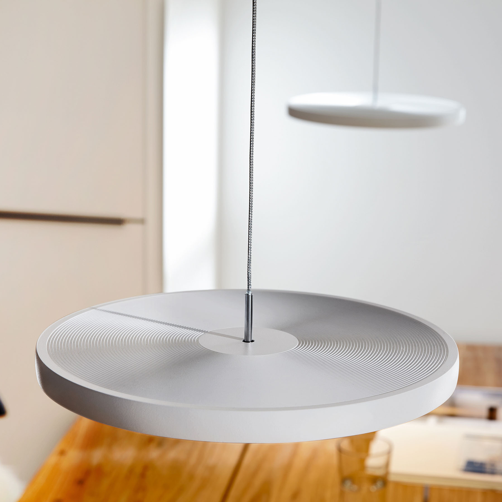 OLIGO Decent Max LED viseča svetilka bela mat
