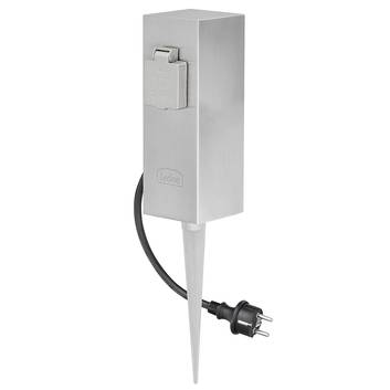 Columna de doble enchufe Connect S2 con pica
