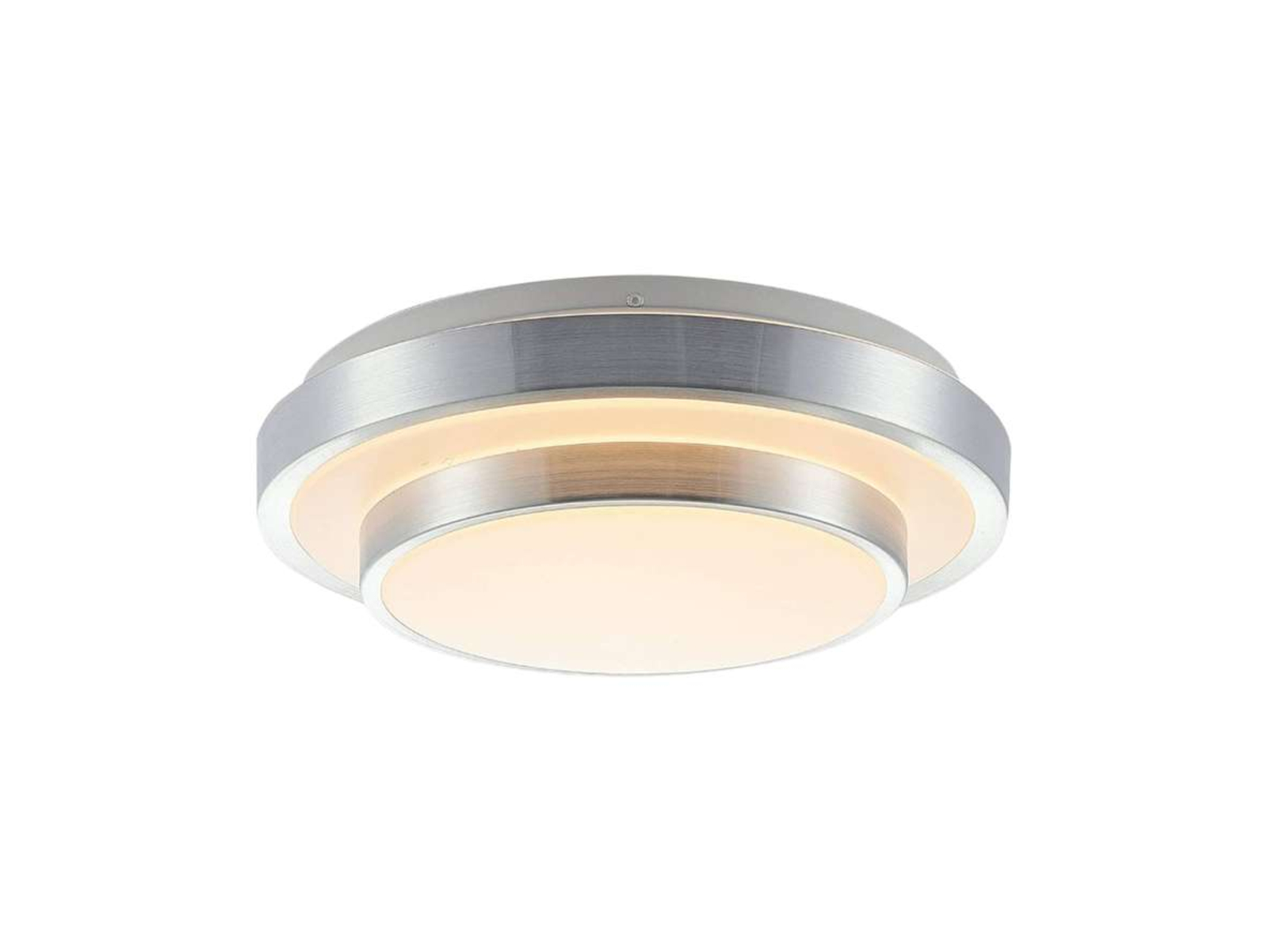 Naima  LED Plafonieră Round Ø29,5 White/Alu - Lindby