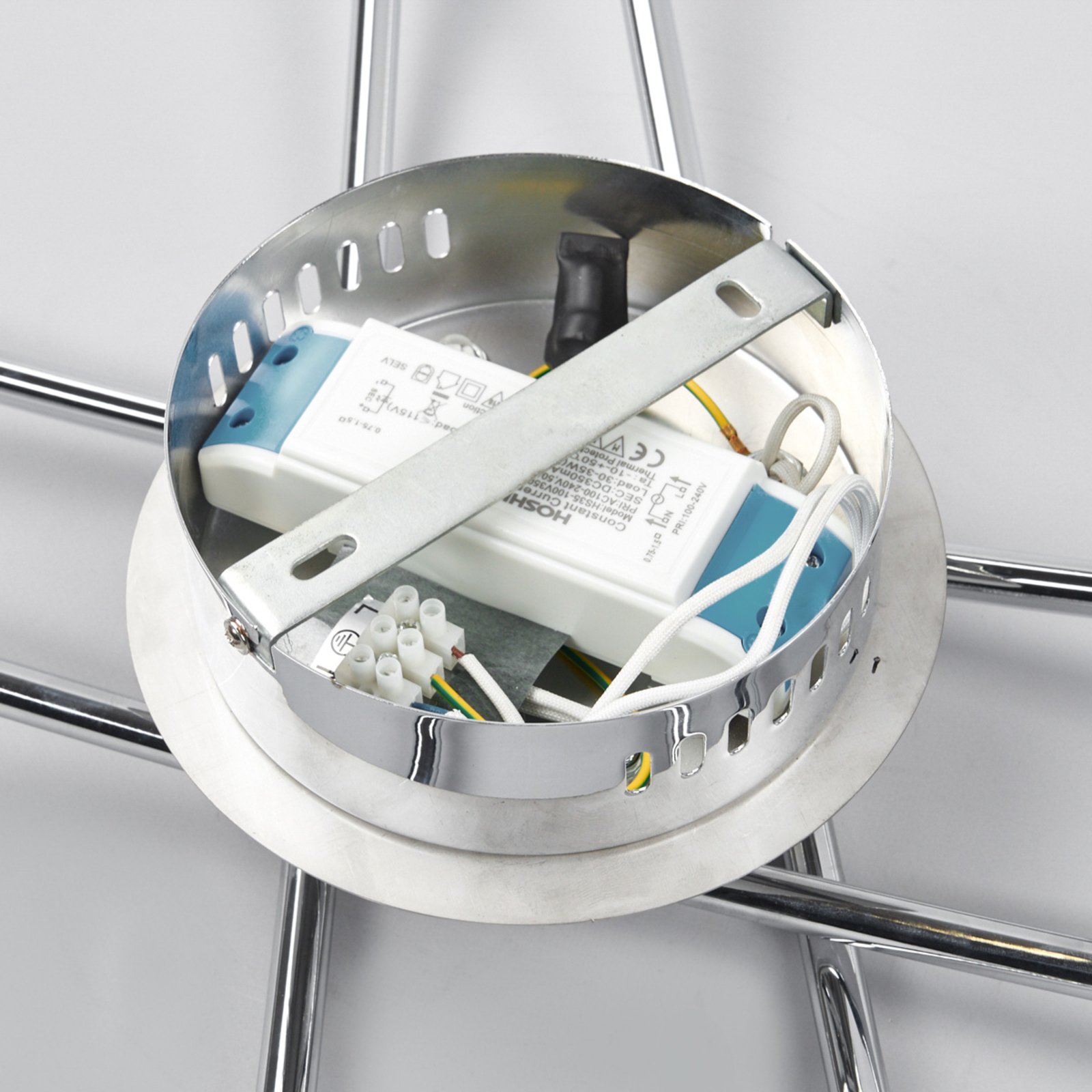 Yael Kattovalaisin Chrome/White - Lindby
