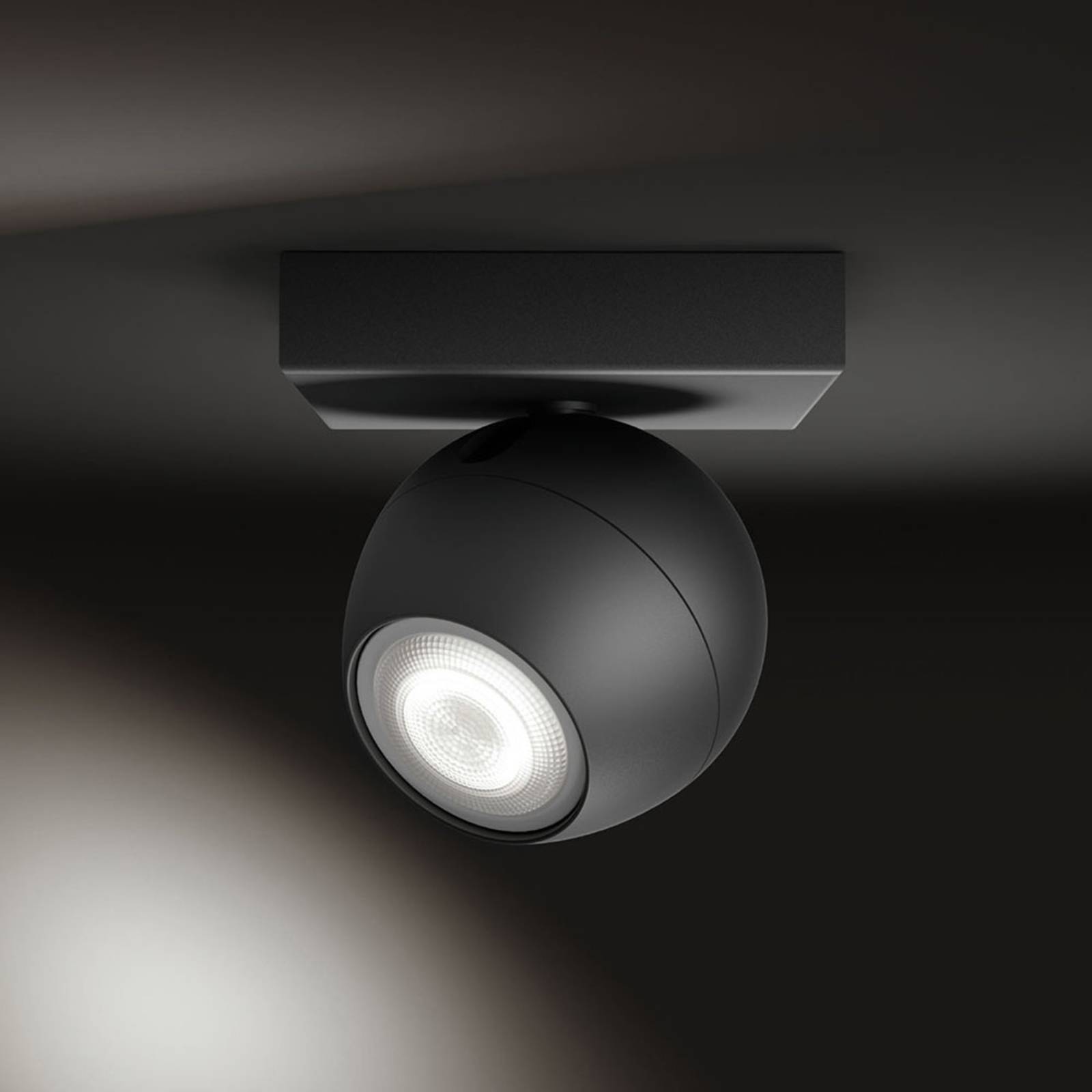 Philips Hue Buckram spot LED czarny rozszerzenie