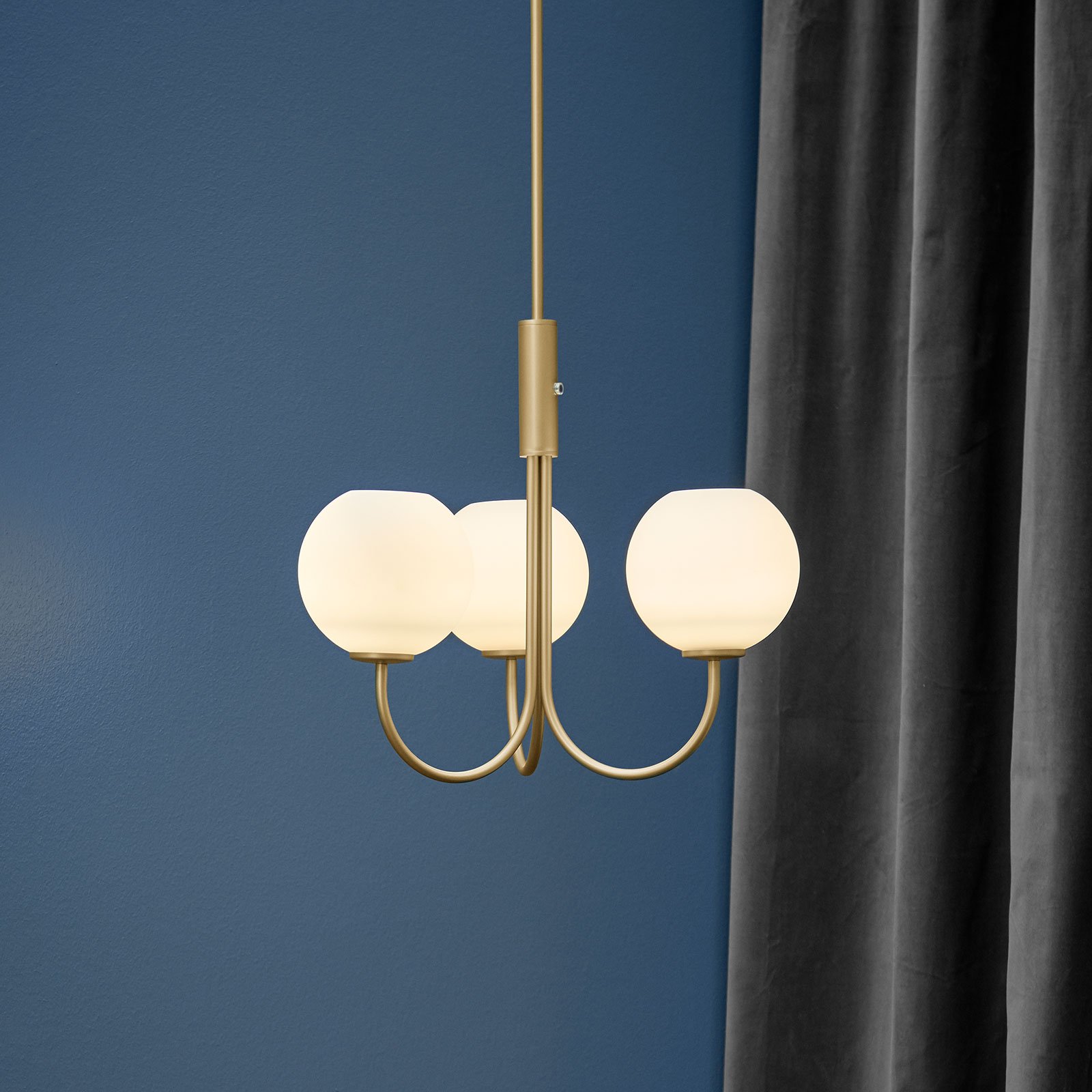 Ballon Kronleuchter Brass - Herstal