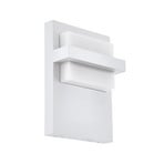 Applique da esterni LED Culpina, alluminio bianco