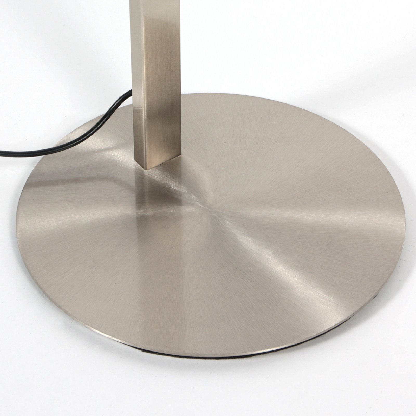 LED vloerlamp Ringlux staalkleurig, metaal, 2.700 K, dimbaar LED vloerlamp Ringlux staalkleurig, metaal, 2.700 K, dimbaar