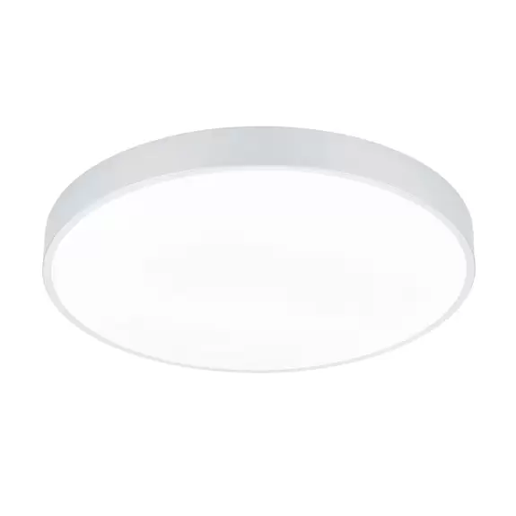 Lampenwelt LED-Deckenlampe Waco, CCT, Ø 49,5 cm, weiß matt