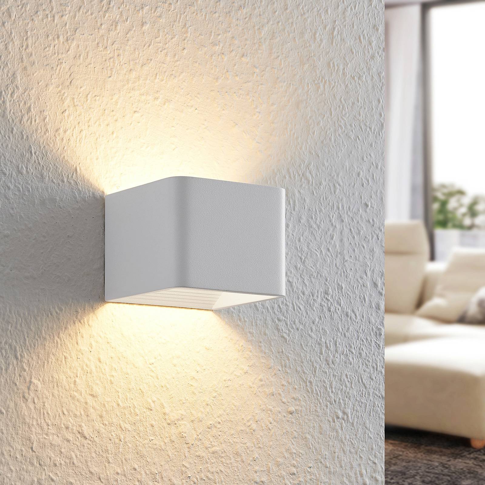 Arcchio Karam applique LED 10 cm blanche