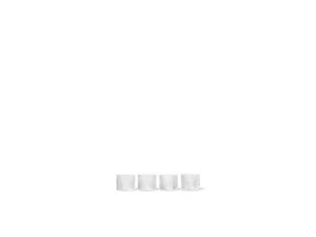 Ripple Low Glasses Set of 4 Clear - Ferm Living