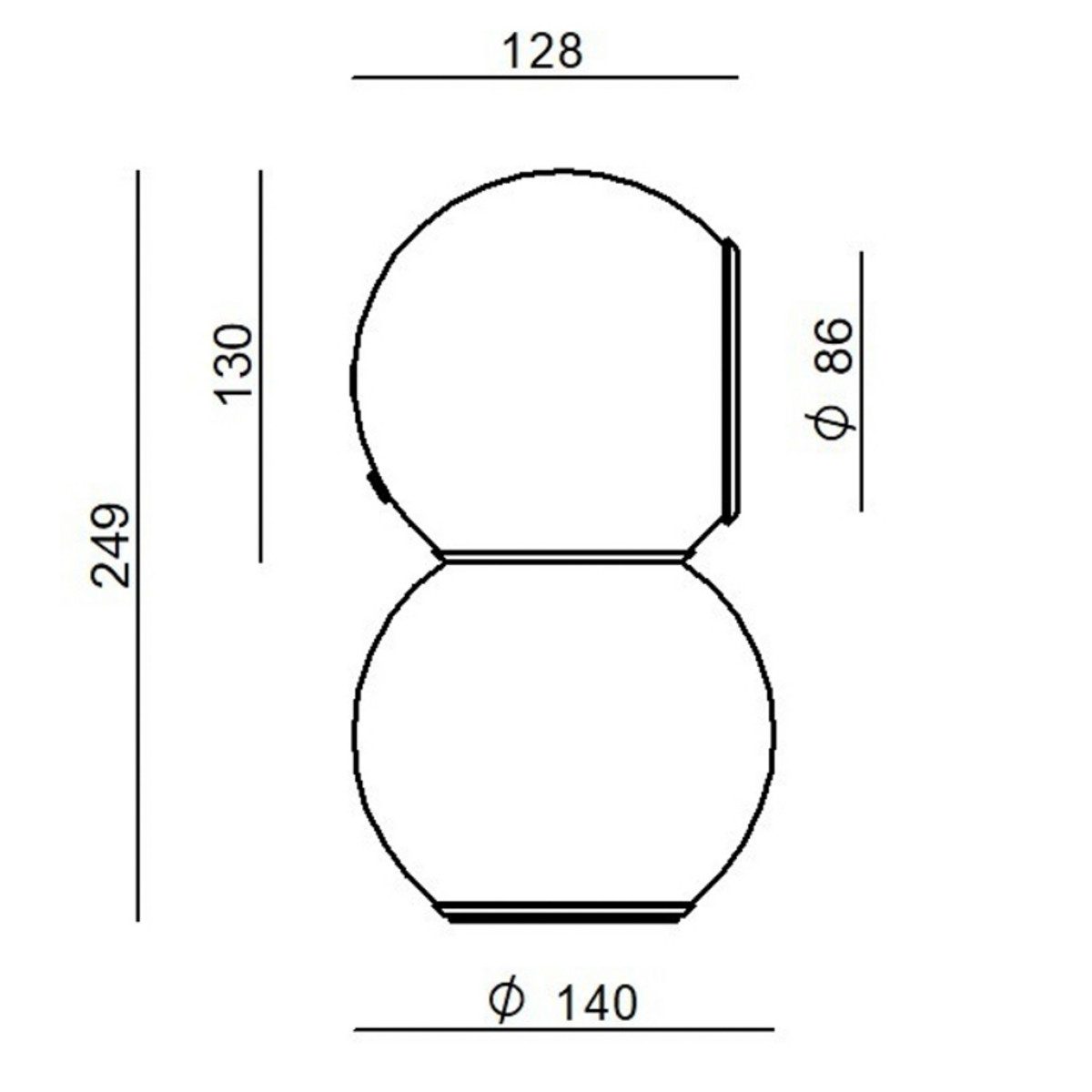 Dimensões do produto