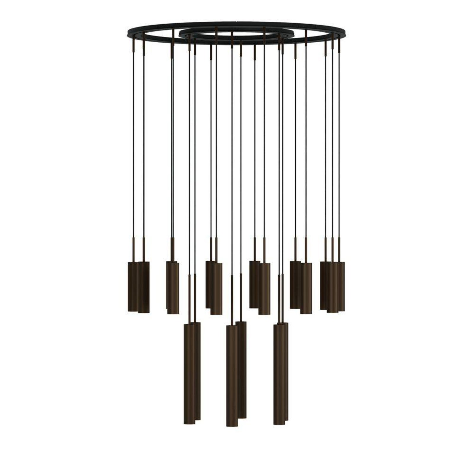 Tubulaire 20 Candelabro Alu/Anodized Bronzed - Audo Copenhagen