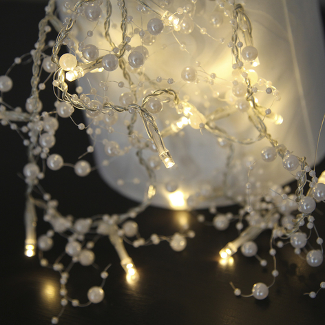 Guirlande LED Pärla Garland blanche