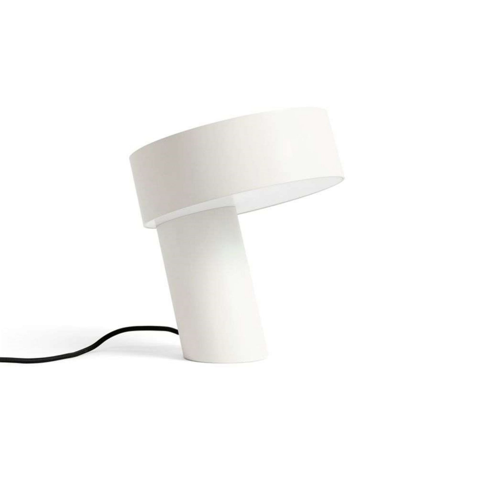 Slant Bordslampa White HAY - Vardagsrum - Aluminium