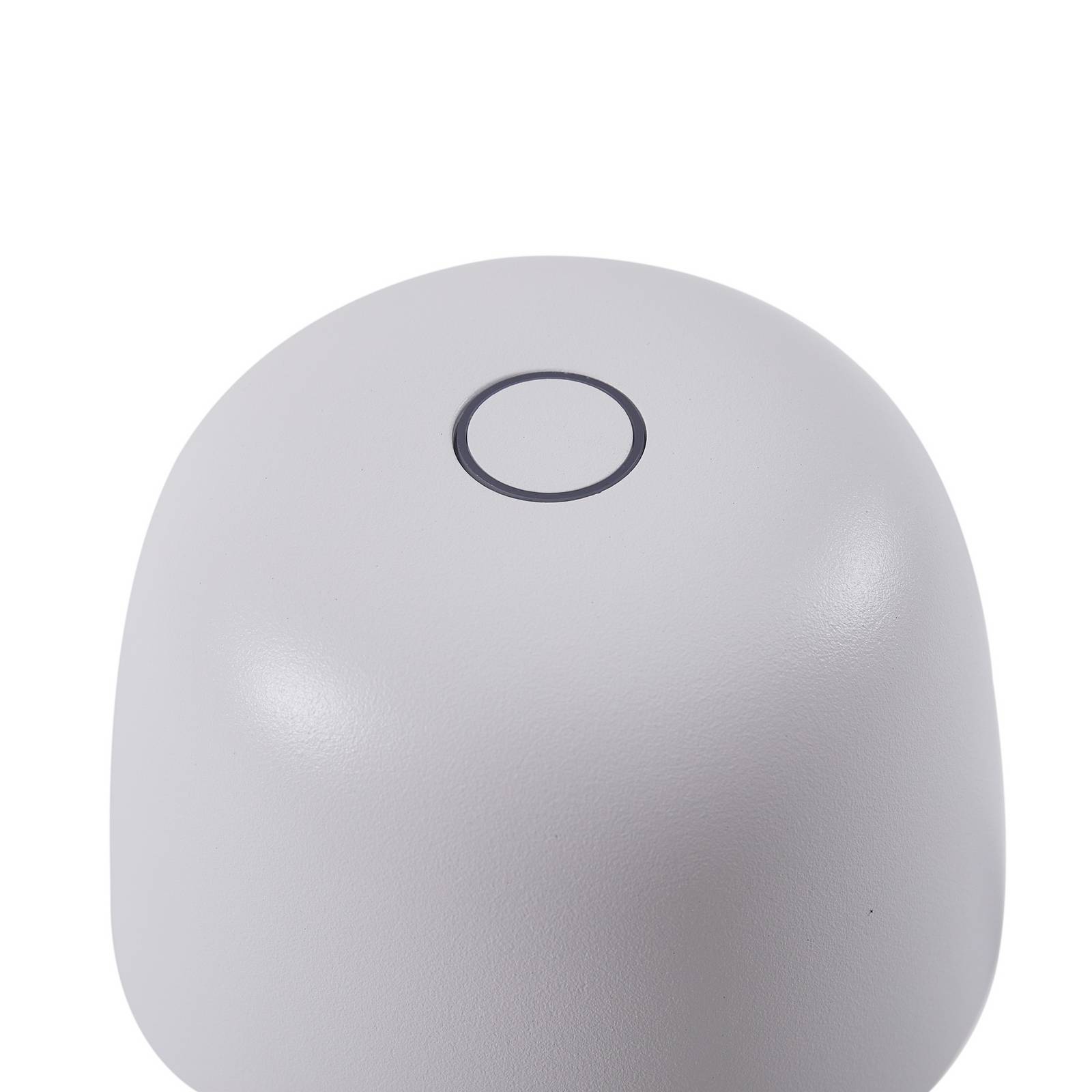 Lindby Lampa stołowa LED Arietty, biała, ściemniana, IP65