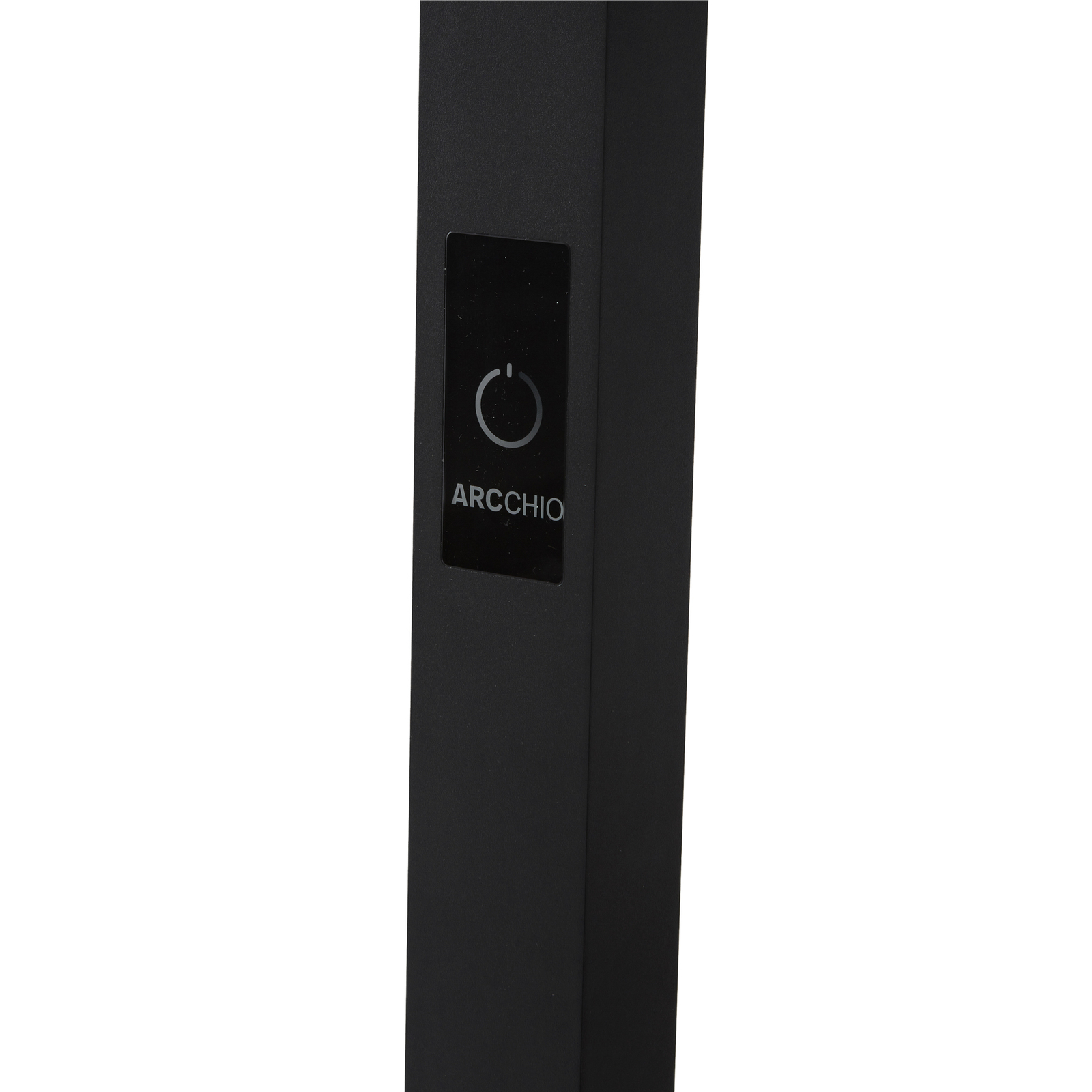 Arcchio Finix LED-Stehleuchte schwarz 80 W dimmbar