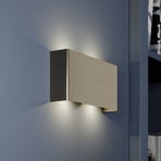 Quitani Maja applique murale LED, nickel, 22 cm