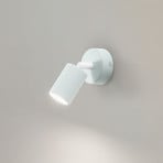 Nástěnné bodové svítidlo Livia, zelené, 13 cm, kovové, nastavitelné, GU10