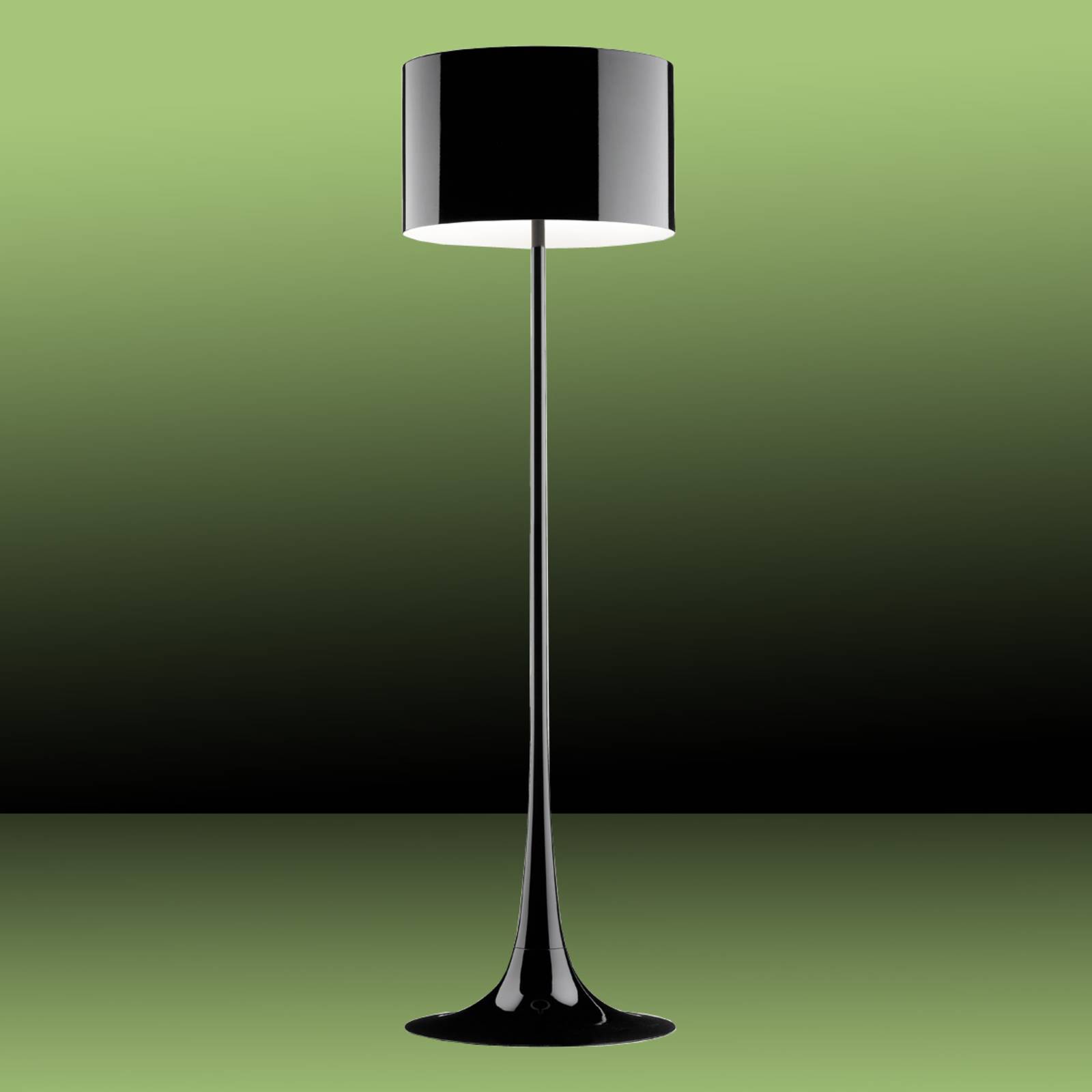 FLOS Spun Light F - czarna lampa stojąca