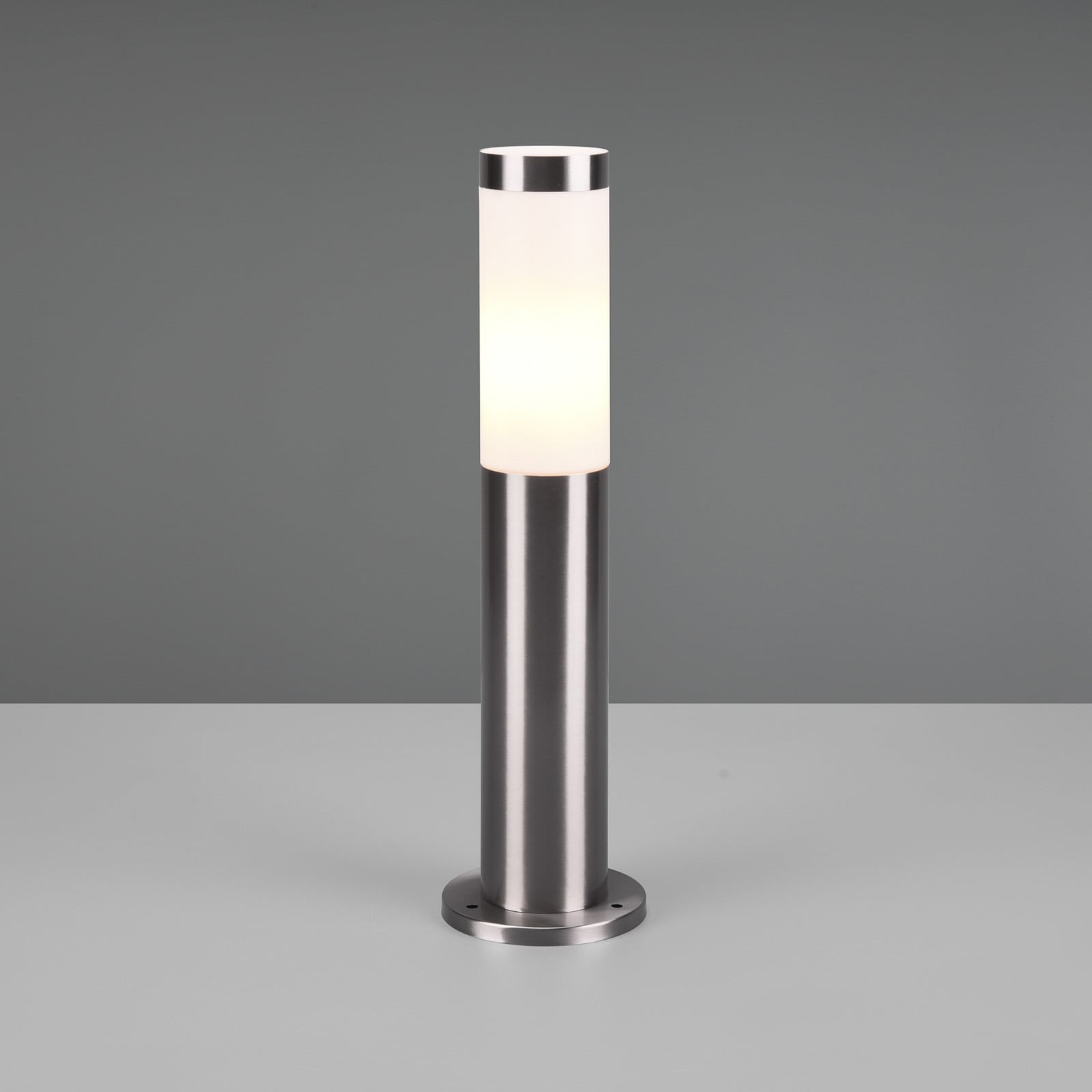 Trio Lighting Lampă cu soclu Trioto culoare nichel înălțime 45 cm oțel inoxidabil - Modern - nichel mat