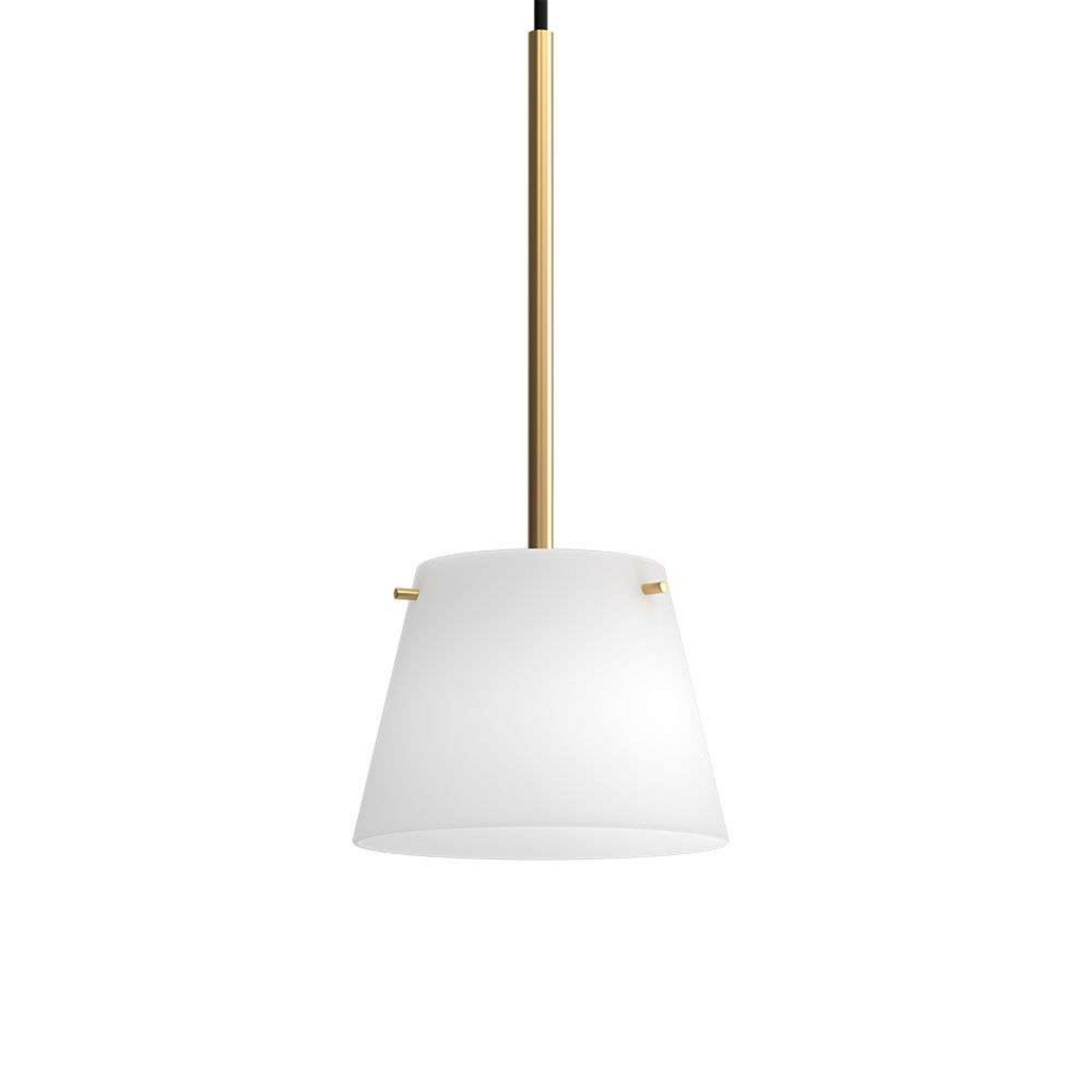 Gil il Grande Lampada a Sospensione Satin/Brass - Herstal
