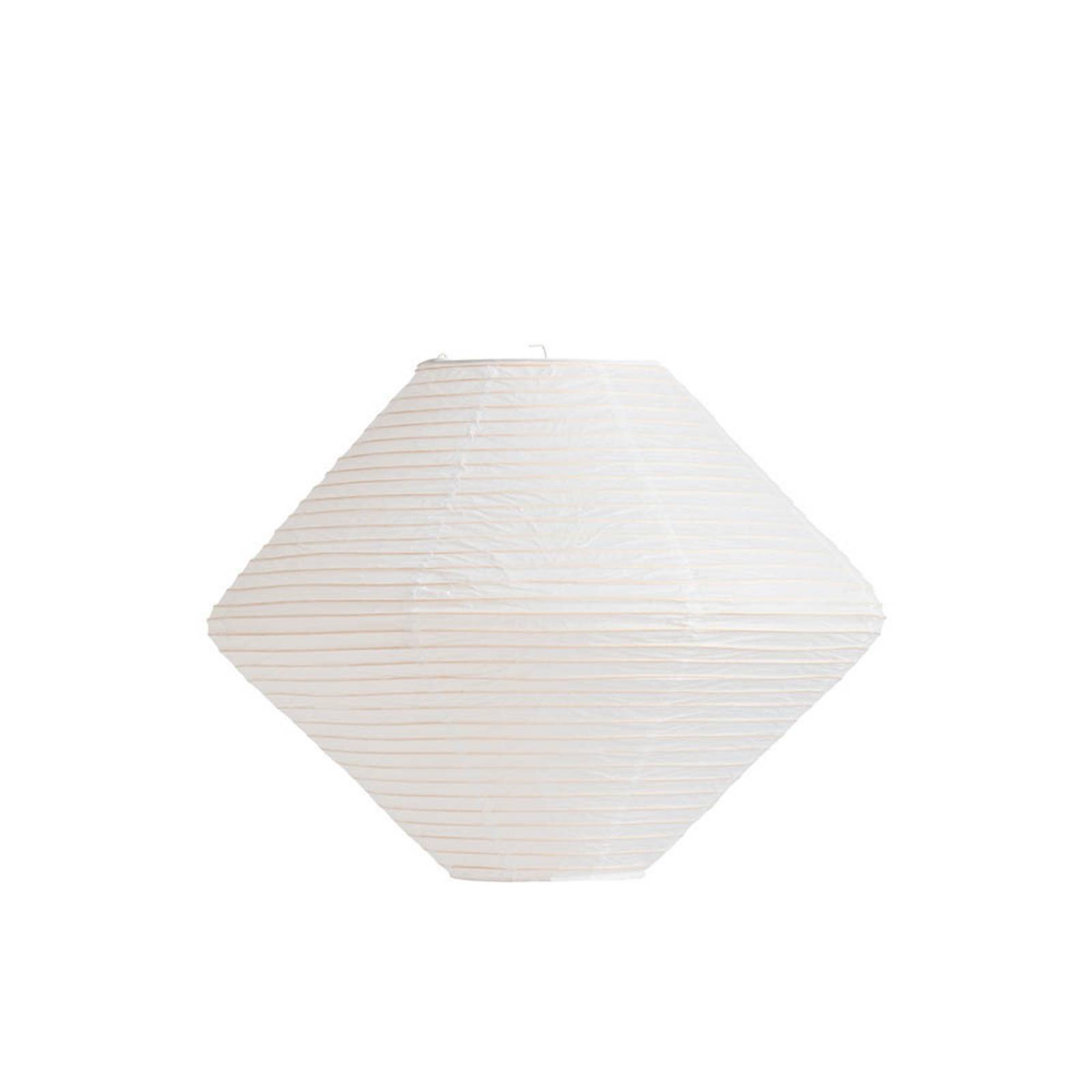 HAY Lampenschirm Diamond, Ø50 cm, weiß, Papier/Bambus