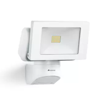 Lampe LED Solaire SOL 80 ALU IP44 avec détecteur de mouvements infrarouge  8xLED 0,5W 350lm Longueur câble 4,75m Couleur ALU