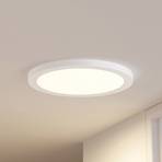 Prios Aureka LED ceiling lamp, sensor, 33 cm