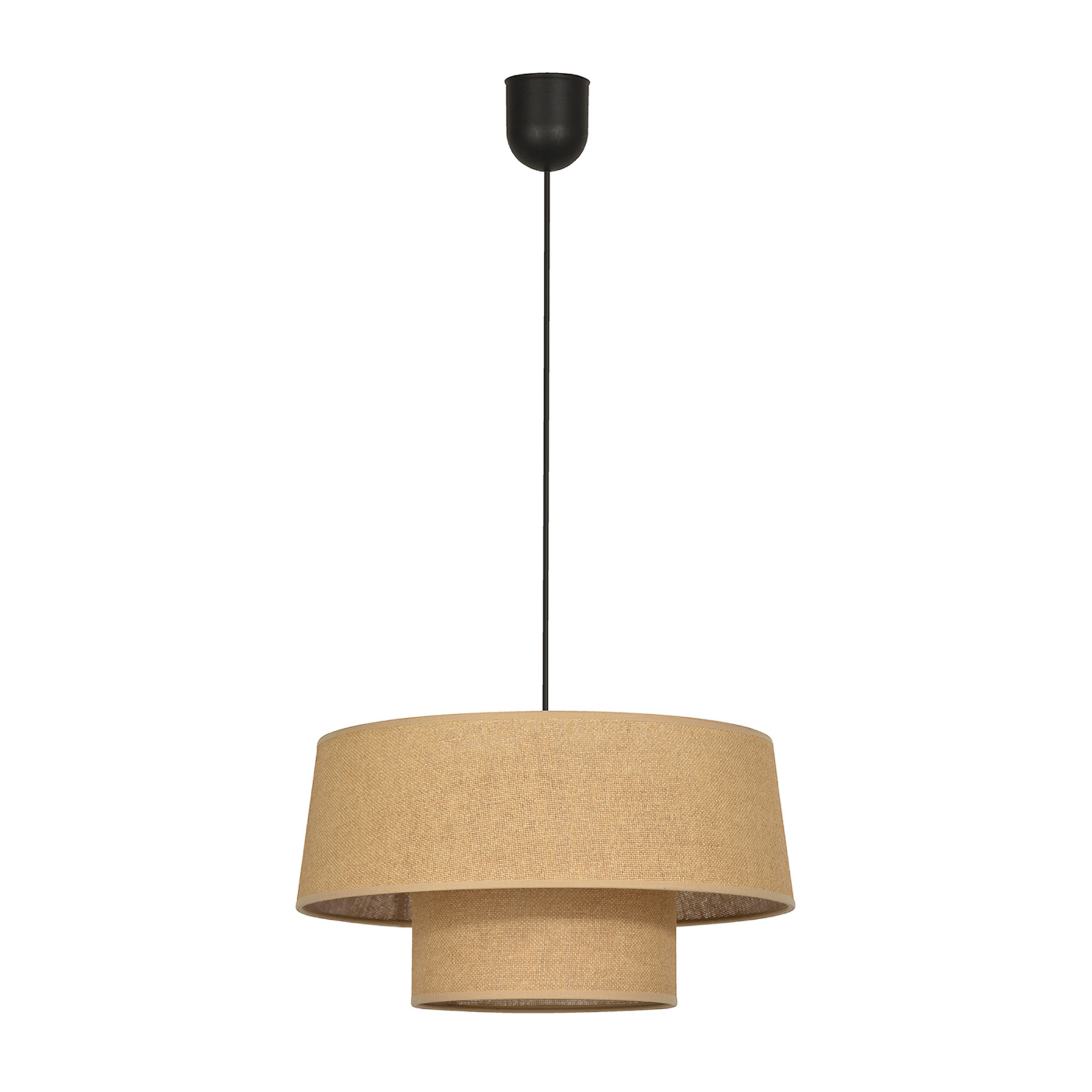 Mali pendant light, Havana, Ø 38 cm, paper - COREP SAS