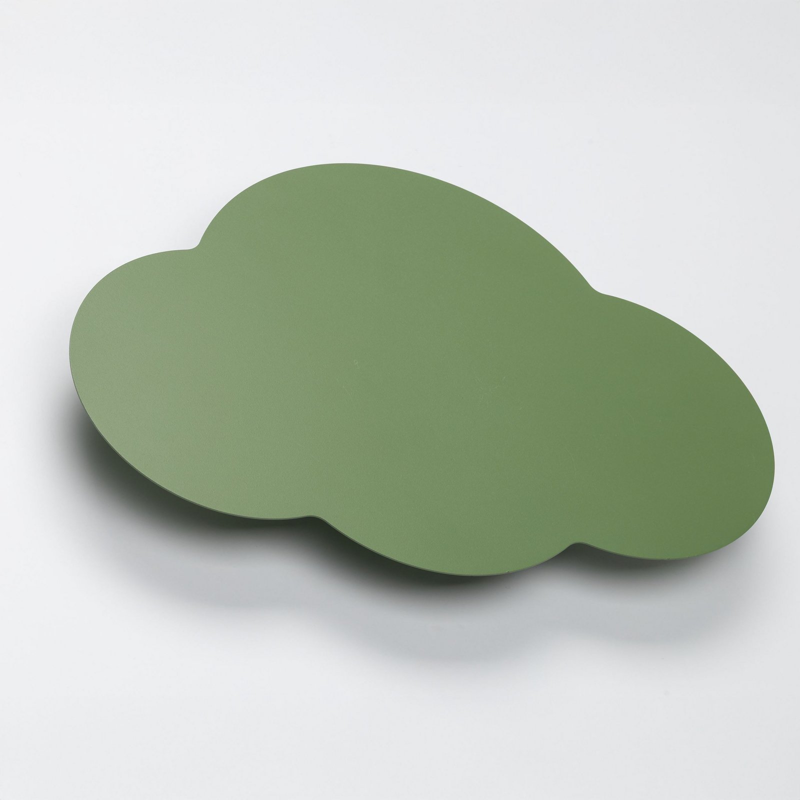 Seinavalgusti Cloud, roheline, metall, laius 38 cm, 2-leekidega, G9